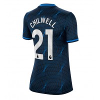 Ženski Nogometni dresi Chelsea Ben Chilwell #21 Gostujoči 2023-24 Kratek Rokav